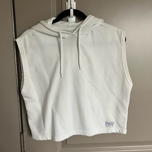H&M Sleeveless Hoodie Tank S - Picture 2 of 5